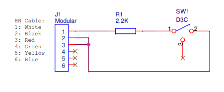 NXT touch sensor schematic